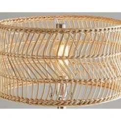 Cuba Teardrop Table Lamp (Includes Light Bulb) Clear/Natural - Adesso -Desk Lamps sales shop unnamed file 3574