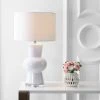 JONATHAN Y 28.5" Ceramic Julia Table Lamp (Includes Energy Efficient Light Bulb) - JONATHAN Y Orange