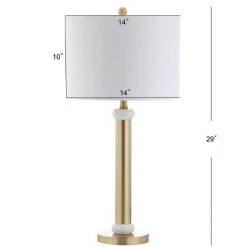 JONATHAN Y Metal/Marble Gregory Table Lamp (Includes LED Light Bulb) Gold - JONATHAN Y 5 JONATHAN Y Metal/Marble Gregory Table Lamp (Includes LED Light Bulb) Gold - JONATHAN Y -Desk Lamps sales shop unnamed file 3645