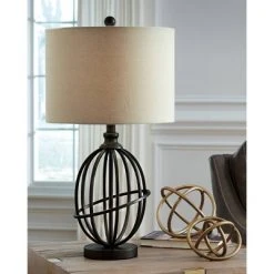 Manasa Metal Table Lamp Antique Brass - Signature Design by Ashley -Desk Lamps sales shop unnamed file 3652