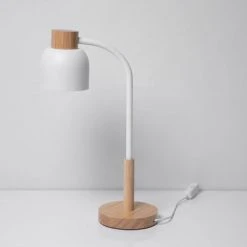 Wood Trim Desk Lamp (Includes LED Light Bulb) - Merkury Innovations -Desk Lamps sales shop unnamed file 367