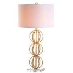 (Set of 2) 29" Annistyn Table Lamp Brass Gold (Includes LED Light Bulb) - Safavieh 5 (Set of 2) 29" Annistyn Table Lamp Brass Gold (Includes LED Light Bulb) - Safavieh -Desk Lamps sales shop unnamed file 3704