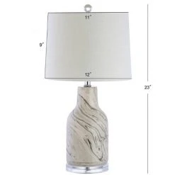 JONATHAN Y 23" Ceramic Webb Table Lamp (Includes LED Light Bulb) Gray - JONATHAN Y 5 JONATHAN Y 23" Ceramic Webb Table Lamp (Includes LED Light Bulb) Gray - JONATHAN Y -Desk Lamps sales shop unnamed file 3812