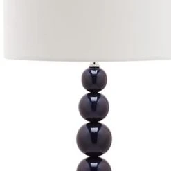 Jenna Stacked Ball Table Lamp Set - Safavieh Navy/white -Desk Lamps sales shop unnamed file 3852