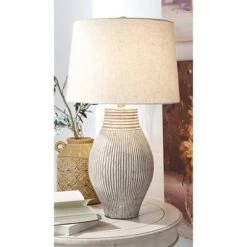 Layal Table Lamp Beige - Signature Design by Ashley