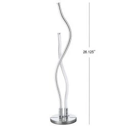 JONATHAN Y 26.25" Cairo Table Lamp (Includes LED Light Bulb) Silver - JONATHAN Y -Desk Lamps sales shop unnamed file 3890