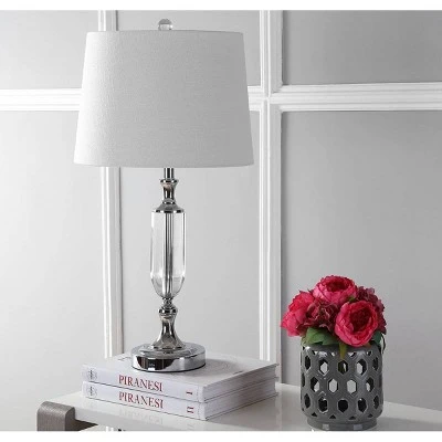 JONATHAN Y 27" Crystal Bella Table Lamp (Includes LED Light Bulb) Clear - JONATHAN Y 2 JONATHAN Y 27" Crystal Bella Table Lamp (Includes LED Light Bulb) Clear - JONATHAN Y - Image 2