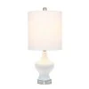 Paseo Table Lamp with Fabric Shade White - Lalia Home