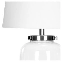 22.5" Evan Fillable Glass Table Lamp Clear (Includes CFL Light Bulb) - Safavieh -Desk Lamps sales shop unnamed file 3979