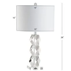 JONATHAN Y 26" Crystal Sofia Table Lamp (Includes LED Light Bulb) Clear - JONATHAN Y 5 JONATHAN Y 26" Crystal Sofia Table Lamp (Includes LED Light Bulb) Clear - JONATHAN Y -Desk Lamps sales shop unnamed file 4005
