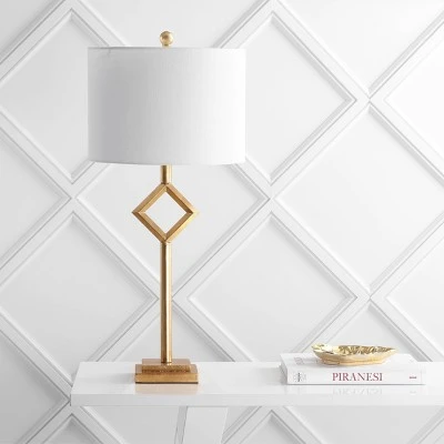 JONATHAN Y 30.75" Metal/Resin Juno Table Lamp (Includes LED Light Bulb) Gold - JONATHAN Y 2 JONATHAN Y 30.75" Metal/Resin Juno Table Lamp (Includes LED Light Bulb) Gold - JONATHAN Y - Image 2
