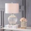 JONATHAN Y 24" Glass/Crystal Avery Table Lamp (Includes LED Light Bulb) Clear - JONATHAN Y