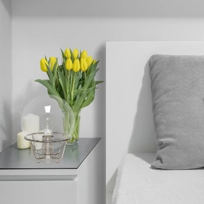 Old World Globe Glass Table Lamp Black - Lalia Home 3 Old World Globe Glass Table Lamp Black - Lalia Home - Image 3