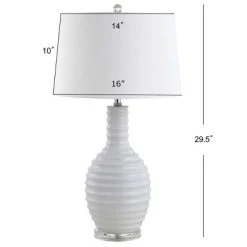 JONATHAN Y 29.5" Ceramic Dylan Table Lamp (Includes Energy Efficient Light Bulb) - JONATHAN Y Black -Desk Lamps sales shop unnamed file 4094