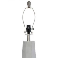 Concrete Pillar Table Lamp with Fabric Shade White - Lalia Home 10 Concrete Pillar Table Lamp with Fabric Shade White - Lalia Home -Desk Lamps sales shop unnamed file 410