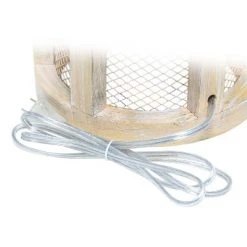 Wood Arch Farmhouse Table Lamp with Fabric Shade Natural - Lalia Home -Desk Lamps sales shop unnamed file 4102