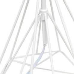 Geometric Wired Table Lamp with Fabric Shade White - Lalia Home -Desk Lamps sales shop unnamed file 4123