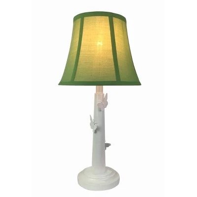 22" Polyresin Table Lamp with Butterfly Shade - Creative Motion Industries Green 1 22" Polyresin Table Lamp with Butterfly Shade - Creative Motion Industries Green