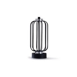 Dayton Caged Wire Table Lamp with Tapered Drum Shade Black - StyleCraft 3 Dayton Caged Wire Table Lamp with Tapered Drum Shade Black - StyleCraft -Desk Lamps sales shop unnamed file 4211