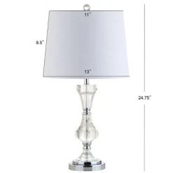 JONATHAN Y 25" Crystal Riley Table Lamp (Includes LED Light Bulb) Clear - JONATHAN Y 5 JONATHAN Y 25" Crystal Riley Table Lamp (Includes LED Light Bulb) Clear - JONATHAN Y -Desk Lamps sales shop unnamed file 4379