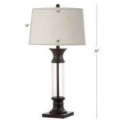 JONATHAN Y 32" (Set of 2) Hunter Metal/Glass Table Lamp (Includes Energy Efficient Light Bulb) - JONATHAN Y Gold 5 JONATHAN Y 32" (Set of 2) Hunter Metal/Glass Table Lamp (Includes Energy Efficient Light Bulb) - JONATHAN Y Gold -Desk Lamps sales shop unnamed file 4386