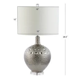 JONATHAN Y 27" Ceramic Andrews Table Lamp (Includes LED Light Bulb) Silver - JONATHAN Y -Desk Lamps sales shop unnamed file 4389