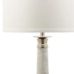(Set of 2) 31" Colleen Table Lamp White (Includes CFL Light Bulb) - Safavieh -Desk Lamps sales shop unnamed file 4405