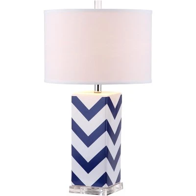 Penelope Table Lamp (Set of 2) - Safavieh Navy 3 Penelope Table Lamp (Set of 2) - Safavieh Navy - Image 3