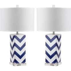 Penelope Table Lamp (Set of 2) - Safavieh Navy 10 Penelope Table Lamp (Set of 2) - Safavieh Navy -Desk Lamps sales shop unnamed file 4415