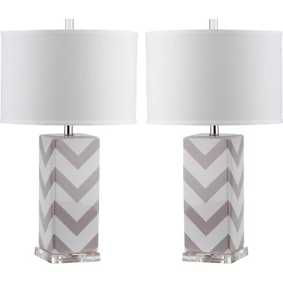 Penelope Table Lamp (Set of 2) - Safavieh Navy 6 Penelope Table Lamp (Set of 2) - Safavieh Navy - Image 6