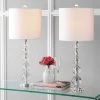 JONATHAN Y 28.5" (Set of 2) Nala Crystal Table Lamp (Includes LED Light Bulb) Clear - JONATHAN Y