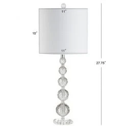 JONATHAN Y 28.5" (Set of 2) Nala Crystal Table Lamp (Includes LED Light Bulb) Clear - JONATHAN Y -Desk Lamps sales shop unnamed file 4433