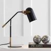 JONATHAN Y 19.25" Metal Edison Task Lamp (Includes LED Light Bulb) Black - JONATHAN Y