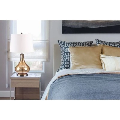 25.25" Table Lamp Brass (Includes LED Light Bulb) - Cresswell Lighting 4 25.25" Table Lamp Brass (Includes LED Light Bulb) - Cresswell Lighting - Image 4