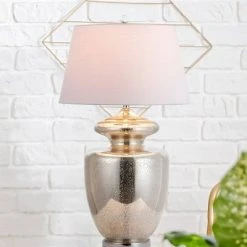 JONATHAN Y 31" Glass Hughes Table Lamp (Includes LED Light Bulb) Silver - JONATHAN Y 7 JONATHAN Y 31" Glass Hughes Table Lamp (Includes LED Light Bulb) Silver - JONATHAN Y -Desk Lamps sales shop unnamed file 4520