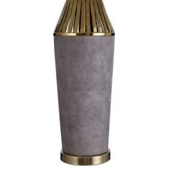 Ceramic Column with Slotted Top Table Lamp Gray - StyleCraft 7 Ceramic Column with Slotted Top Table Lamp Gray - StyleCraft -Desk Lamps sales shop unnamed file 4524