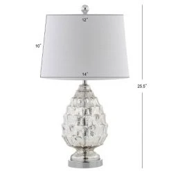 JONATHAN Y 25.5" (Set of 2) Artichoke Glass Table Lamp (Includes LED Light Bulb) Silver - JONATHAN Y 7 JONATHAN Y 25.5" (Set of 2) Artichoke Glass Table Lamp (Includes LED Light Bulb) Silver - JONATHAN Y -Desk Lamps sales shop unnamed file 4550