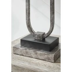 Bennish Table Lamp Antique Silver - Signature Design by Ashley 5 Bennish Table Lamp Antique Silver - Signature Design by Ashley -Desk Lamps sales shop unnamed file 4568