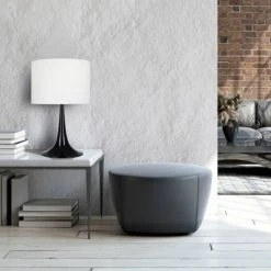 19" Table Lamp Black (Includes LED Light Bulb) - Cresswell Lighting 9 19" Table Lamp Black (Includes LED Light Bulb) - Cresswell Lighting -Desk Lamps sales shop unnamed file 4608