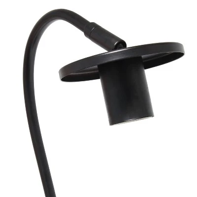 Metal Arched Cage Table Lamp Black - Lalia Home 4 Metal Arched Cage Table Lamp Black - Lalia Home - Image 4