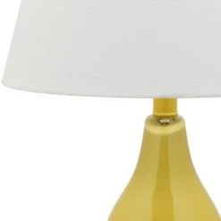 (Set of 2) 26" Cybil Double Gourd Lamp Yellow (Includes CFL Light Bulb) - Safavieh 7 (Set of 2) 26" Cybil Double Gourd Lamp Yellow (Includes CFL Light Bulb) - Safavieh -Desk Lamps sales shop unnamed file 4656