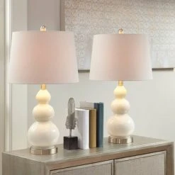 510 Design (Set of 2) 26" Covey Table Lamp White 15 510 Design (Set of 2) 26" Covey Table Lamp White -Desk Lamps sales shop unnamed file 4699
