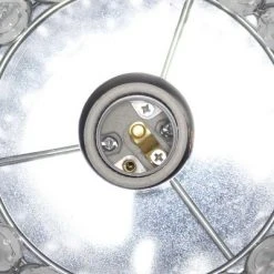 Elipse Crystal Decorative Curved Accent Uplight Table Lamp Chrome - Elegant Designs -Desk Lamps sales shop unnamed file 4704