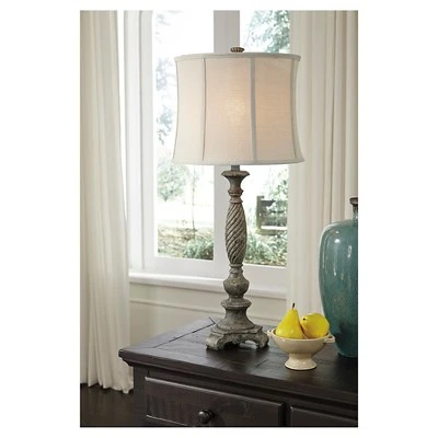 Alinae Table Lamp Antique Gray - Signature Design by Ashley 1 Alinae Table Lamp Antique Gray - Signature Design by Ashley