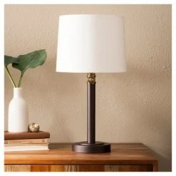 Davis Table Lamp Black - Threshold™