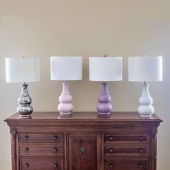 15" Harper Ceramic Table Lamp Light Blue (Includes CFL Light Bulb) - Decor Therapy 12 15" Harper Ceramic Table Lamp Light Blue (Includes CFL Light Bulb) - Decor Therapy -Desk Lamps sales shop unnamed file 4828