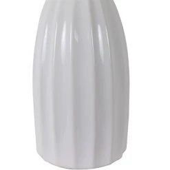 27" Cannon Crackle Table Lamp White - Decor Therapy -Desk Lamps sales shop unnamed file 4832