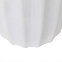 27" Cannon Crackle Table Lamp White - Decor Therapy -Desk Lamps sales shop unnamed file 4833