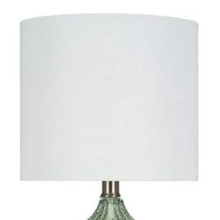 18" Glass Accent Lamp Green - Cresswell Lighting 6 18" Glass Accent Lamp Green - Cresswell Lighting -Desk Lamps sales shop unnamed file 4840