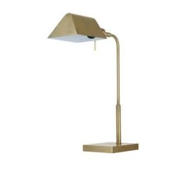20" Pharmacy Desk Lamp Brass - Cresswell Lighting -Desk Lamps sales shop unnamed file 4877